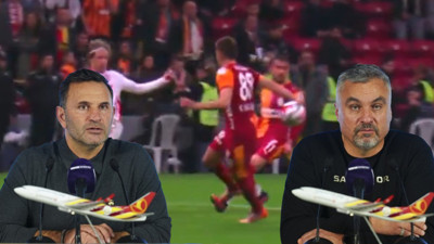Galatasaray-Samsunspor karşılaşmasında tartışmalı pozisyon! Maç sonrası teknik adamlardan penaltı açıklaması