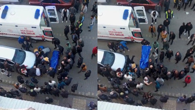 Yol ortasında eşini bıçaklayarak öldürdü