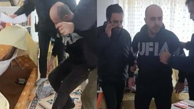 Aydın’da firari hükümlü, kanepenin altında saklanırken yakalandı