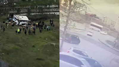 Esenyurt'ta 4 kişinin öldüğü kazanın güvenlik kamerası görüntüleri ortaya çıktı