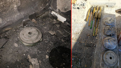 Halep'te kontrol sağlandı güvenlik çalışmaları yürütülüyor