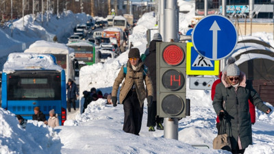 Rusya'nın Kamçatka Yarımadası'nda son 30 yılın en yoğun kar yağışı yaşanıyor