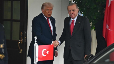 Cumhurbaşkanı Erdoğan, ABD Başkanı Trump ile görüştü
