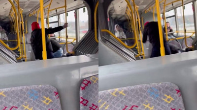 Otobüsün içini boks ringine çeviren şüpheliden ilginç savunma