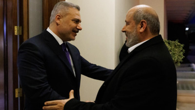 Dışişleri Bakanı Fidan, Hamas Siyasi Büro Üyesi Halil Hayye ile görüştü