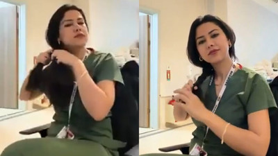 Sosyal medyadaki provokatif akıma katılan hemşire gözaltına alındı