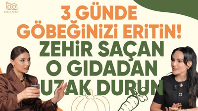 3 günde göbeğinizi eritin