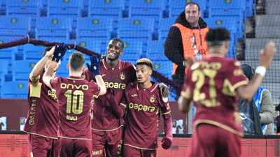 Trabzonspor, sahasında Fethiyespor'u mağlup etti