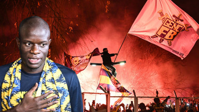 Fenerbahçe'nin yeni transferi N'Golo Kante, İstanbul'da! Taraftarın coşkusu havaalanına taştı