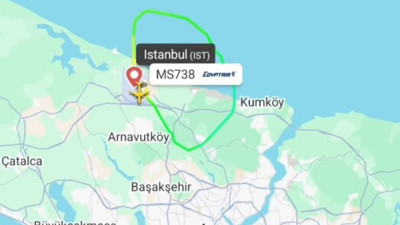 Duman ikazı alan pilot İstanbul Havalimanı'na acil iniş yaptı