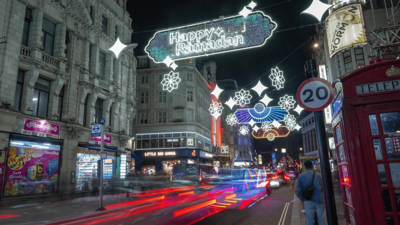 Londra’da Coventry Caddesi Ramazan'a özel 4. kez ışıl ışıl