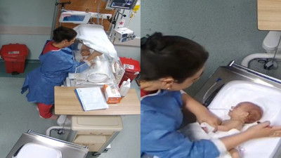 Bebeğe şiddet uygulayan hemşireden skandal savunma: Ben de bir anneyim çocuğumun bana ihtiyacı var