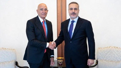 Bakan Fidan, ABD'nin Ankara Büyükelçisi Barrack'ı kabul etti