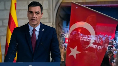 İspanya Başbakanı Sanchez'den Türk bayraklı paylaşım