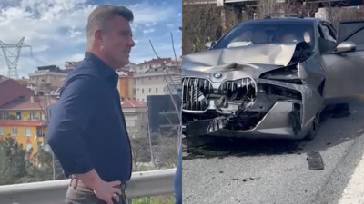 Fenerbahçe Başkanı Sadettin Saran trafik kazası geçirdi