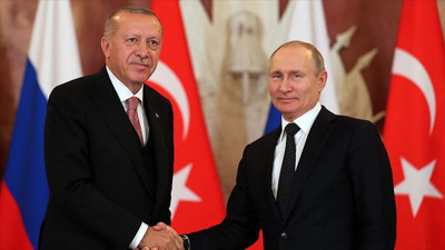 Cumhurbaşkanı Erdoğan, Rusya Devlet Başkanı Putin ile görüştü