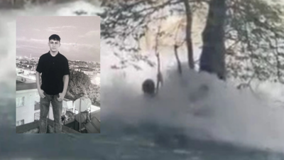 Tarsus'ta akıntıya kapılan gencin o görüntüleri ortaya çıktı: Kayıp genç hala aranıyor