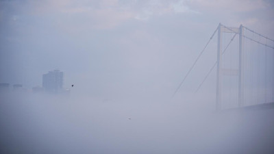 İstanbul'da sis etkili oldu: Gemi trafiği askıya alındı