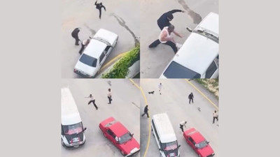 Mersin'in Tarsus ilçesinde taşlı kavga: Araçlara saldırdılar