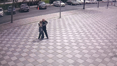 Polis memurunun dikkati hayat kurtardı