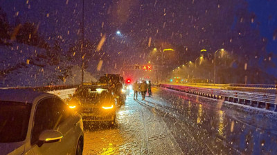 Kahramanmaraş’ın yüksek kesimlerinde kar etkili oldu