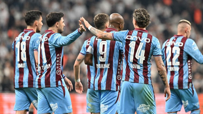 Son derbiyi Karadeniz ekibi kazandı: Beşiktaş 1-2 Trabzonspor