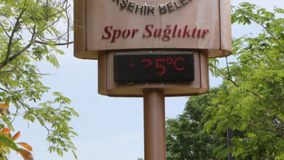 Adana'da termometreler 35 dereceyi gösterdi