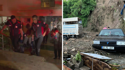Hatay'da sağanak sele dönüştü: Köprü çöktü, göçük meydana geldi
