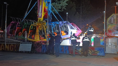 Lunaparkta ranger faciası: 20 yaşındaki işçi hayatını kaybetti