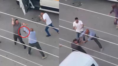 'Park yeri' kavgasında kurusıkı tabanca ateşlendi; 2 tutuklama