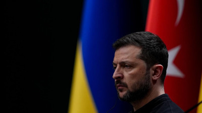 Ukrayna Devlet Başkanı Zelenskiy Ankara'ya geldi