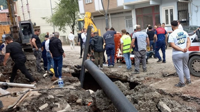 Ordu'da altyapı çalışması sırasında göçük: 2 işçi yaralandı