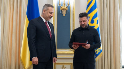 Ukrayna, Dışişleri Bakanı Fidan'a ikinci derece liyakat nişanı verdi