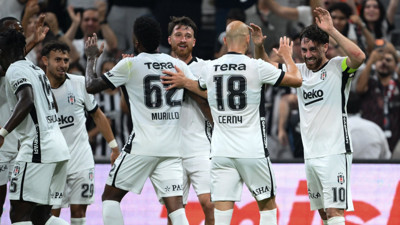Beşiktaş, Midtjylland engelini tek golle geçti! Tur için avantaj siyah-beyazlılarda