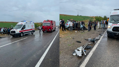 Kastamonu’da üç araç çarpıştı: 1 ölü, 5 yaralı