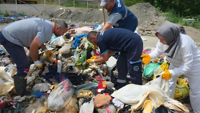 Zonguldak'ta altın dolu çanta çöp kamyonuna gitti! Zamanla yarış başladı