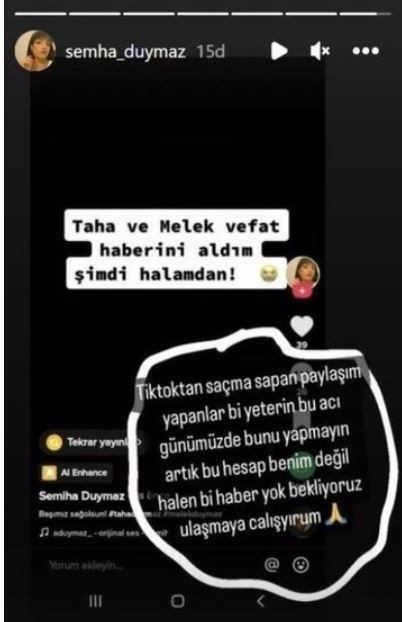 Enkaz altındaki Taha Duymaz’dan haber var! Fenomen Dilan Polat duyurdu! - Resim: 12