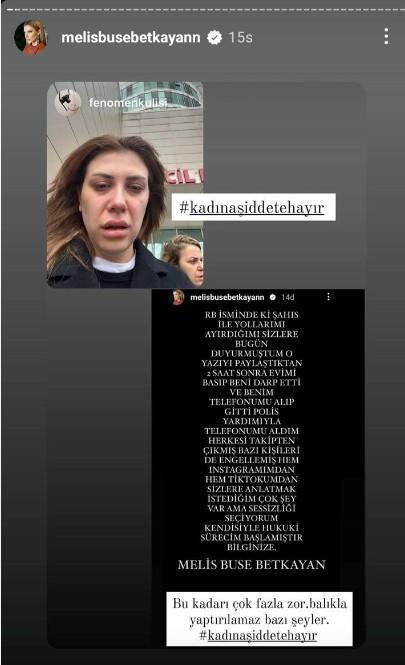 Sevgilisi Reşit Bozdağ'ın kendisine şiddet uyguladığı iddiasıyla gündeme gelen Melis Buse Betkayan hakkında büyük bir iddia ortaya atıldı! Dilan Polat detayı... - Resim: 3