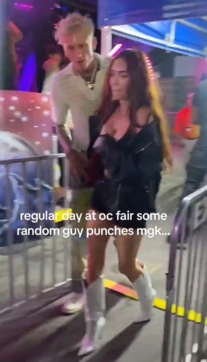 Lunaparkta saldırıya uğrayan Megan Fox aldığı darbeyle... - Resim: 3
