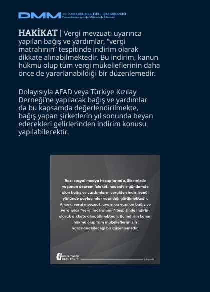 İletişim Başkanlığı Dezenformasyonla Mücadele Merkezi, depremle ilgili Dezenformasyon Bülteni'ni yayınladı - Resim: 7
