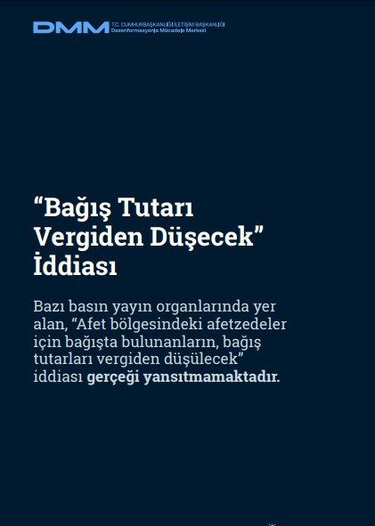 İletişim Başkanlığı Dezenformasyonla Mücadele Merkezi, depremle ilgili Dezenformasyon Bülteni'ni yayınladı - Resim: 6