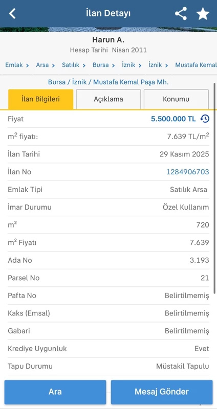 Papa ziyaretinin ertesi günü: Sit alanındaki arsa 5,5 milyon TL’ye satışta - Resim: 9