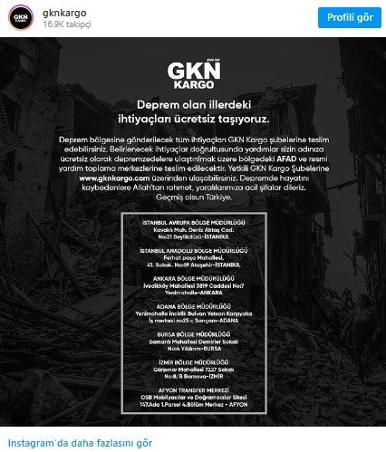 Kahramanmaraş'ta meydana gelen 7.7 ve 7.6'lık deprem sonrası Türkiye tek yürek oldu! Dev şirketler yardımda yarışıyor - Resim: 4