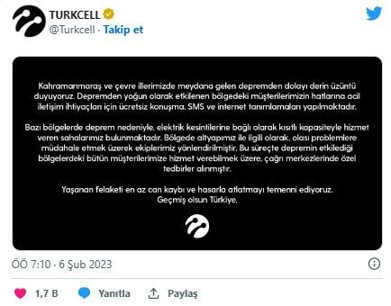 Kahramanmaraş'ta meydana gelen 7.7 ve 7.6'lık deprem sonrası Türkiye tek yürek oldu! Dev şirketler yardımda yarışıyor - Resim: 6