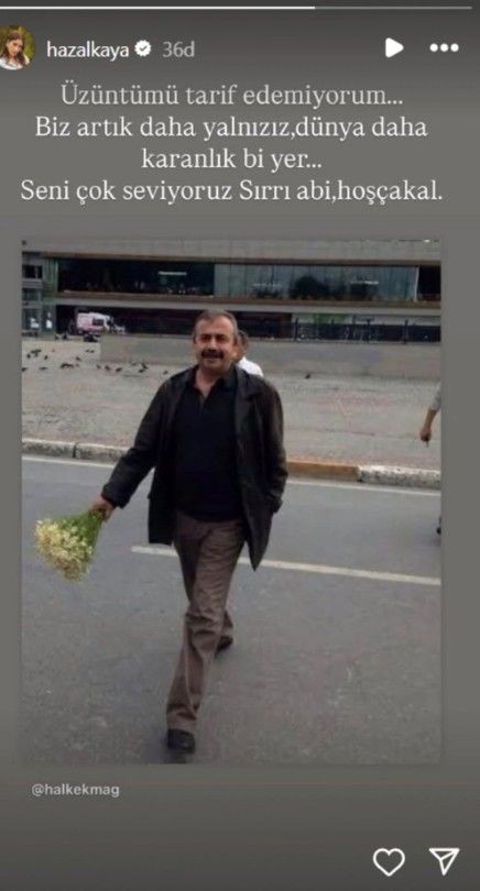 Ünlülerden Sırrı Süreyya Önder'e veda: Çok erken gittin abi - Resim: 10