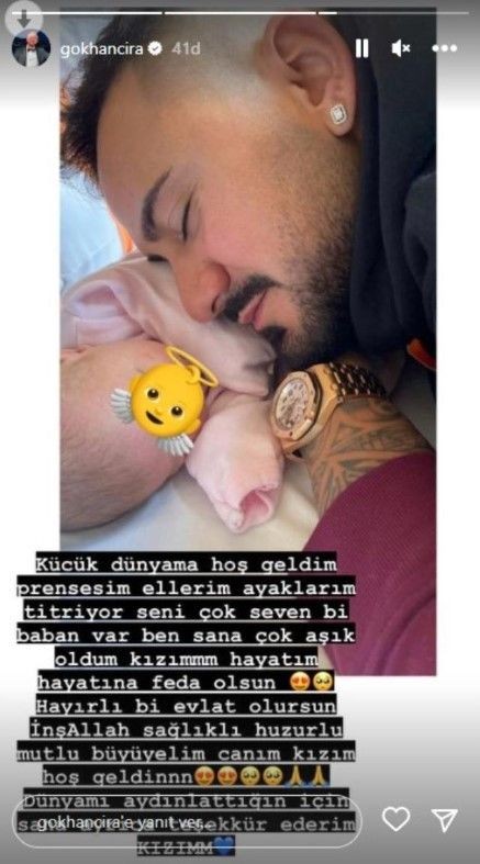 Gökhan Çıra'nın dün 'baba oldum' paylaşımının ardından Selin Ciğerci'den de bir paylaşım geldi: Anne oldum! Peki Selin Ciğerci nasıl anne oldu? - Resim: 2