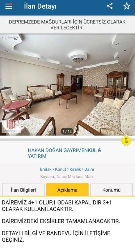 Depremzedelerin acısı tüm Türkiye'nin yüreğinde! Evi olanlar evlerini ücretsiz ilana koydu - Resim: 16