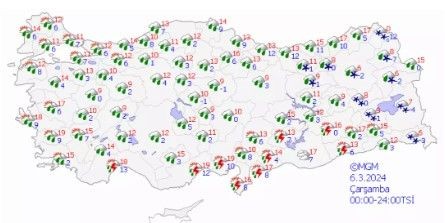 Kış bitmedi! Meteoroji uyardı: Hem sıcaklıklar birden düşecek hem de yağış yolda - Resim: 16