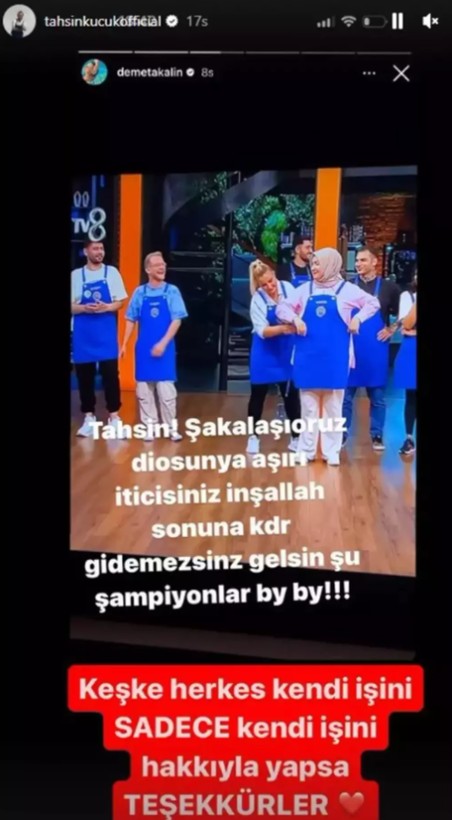 'İticisin' diyen Demet Akalın'a Masterchef yarışmacısı Tahsin'den net yanıt: Herkes işini yapsın - Resim: 6
