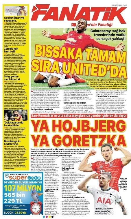 Türkiye - Portekiz karşılaşması: Montella’nın hatalı 11'i | 23 Haziran gazete manşetleri - Resim: 13